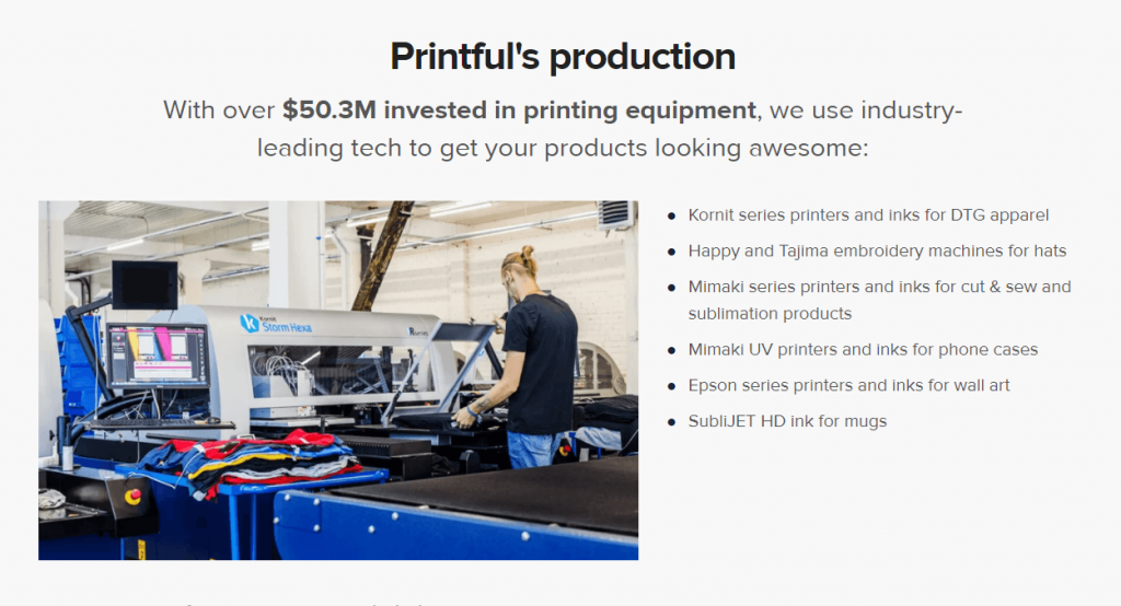 Printful Production
