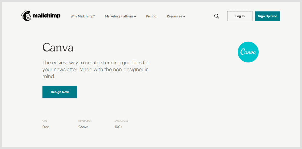 Canva And Mailchimp Integration