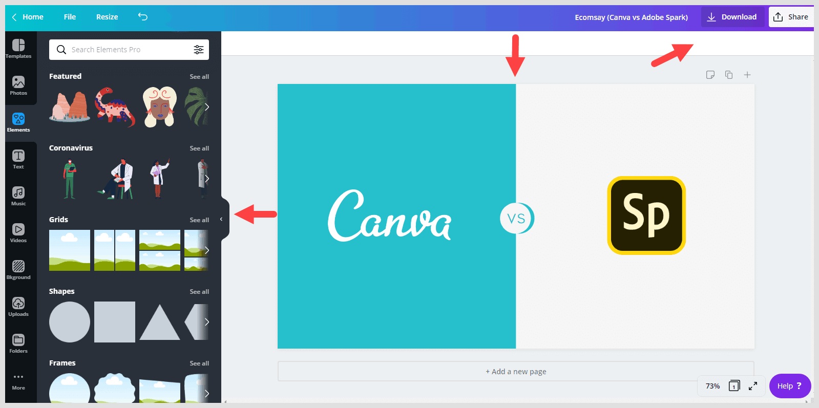 Canva Editor