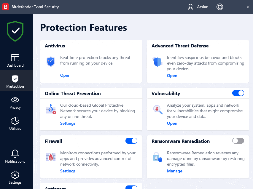 Bitdefender Advanced Threat Defense