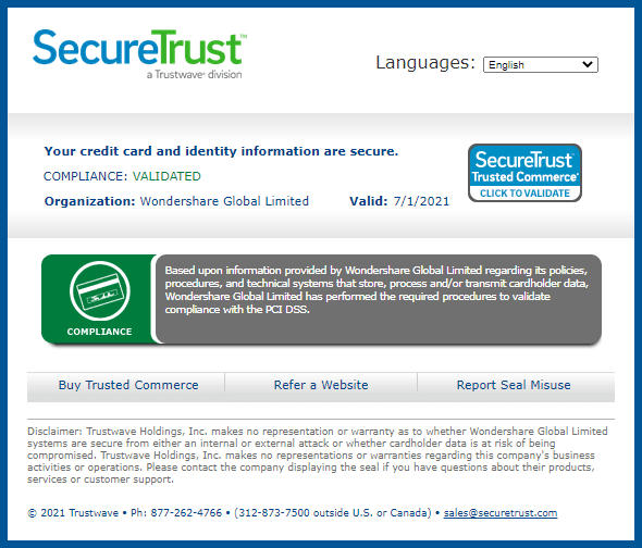 Wondershare SecureTrust