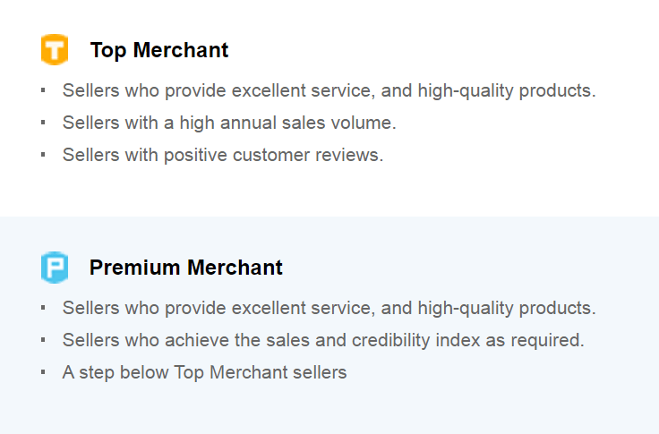 DHgate Top and Premium Merchants