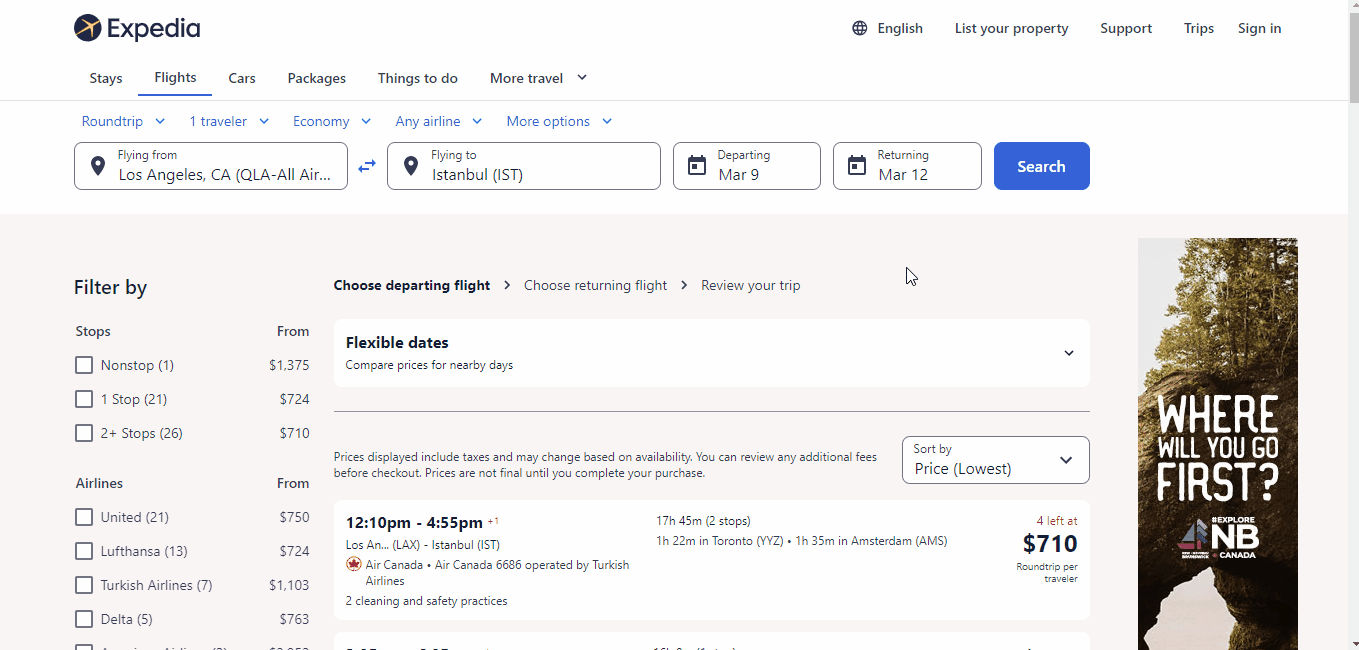 Expedia Flight Cancellation Policy