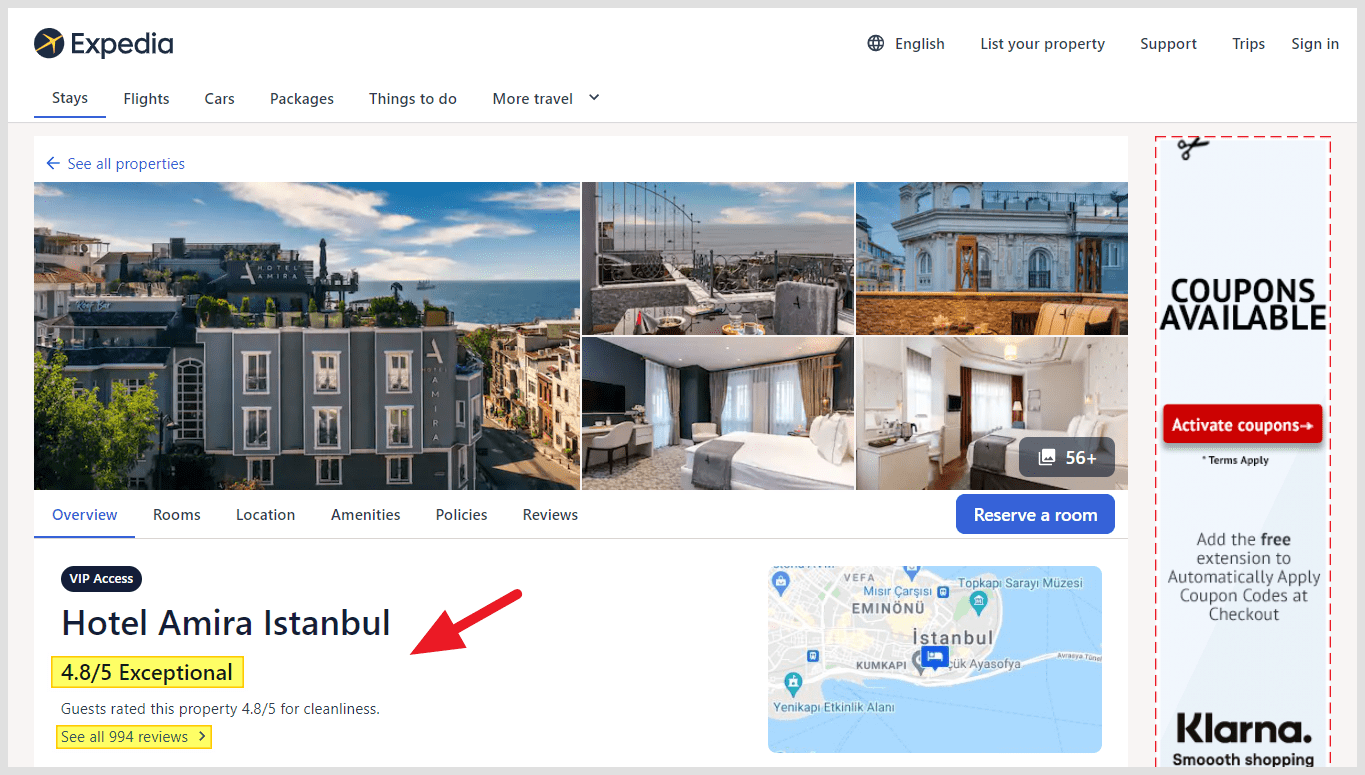 Expedia Reviews