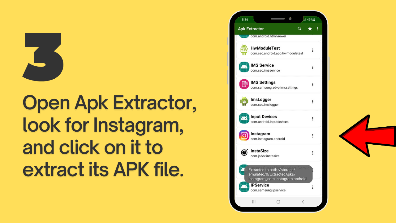 Extract APK