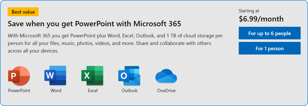 PowerPoint with Microsoft 365