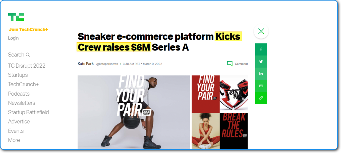 KICKS CREW - Global Platform for Sneakers