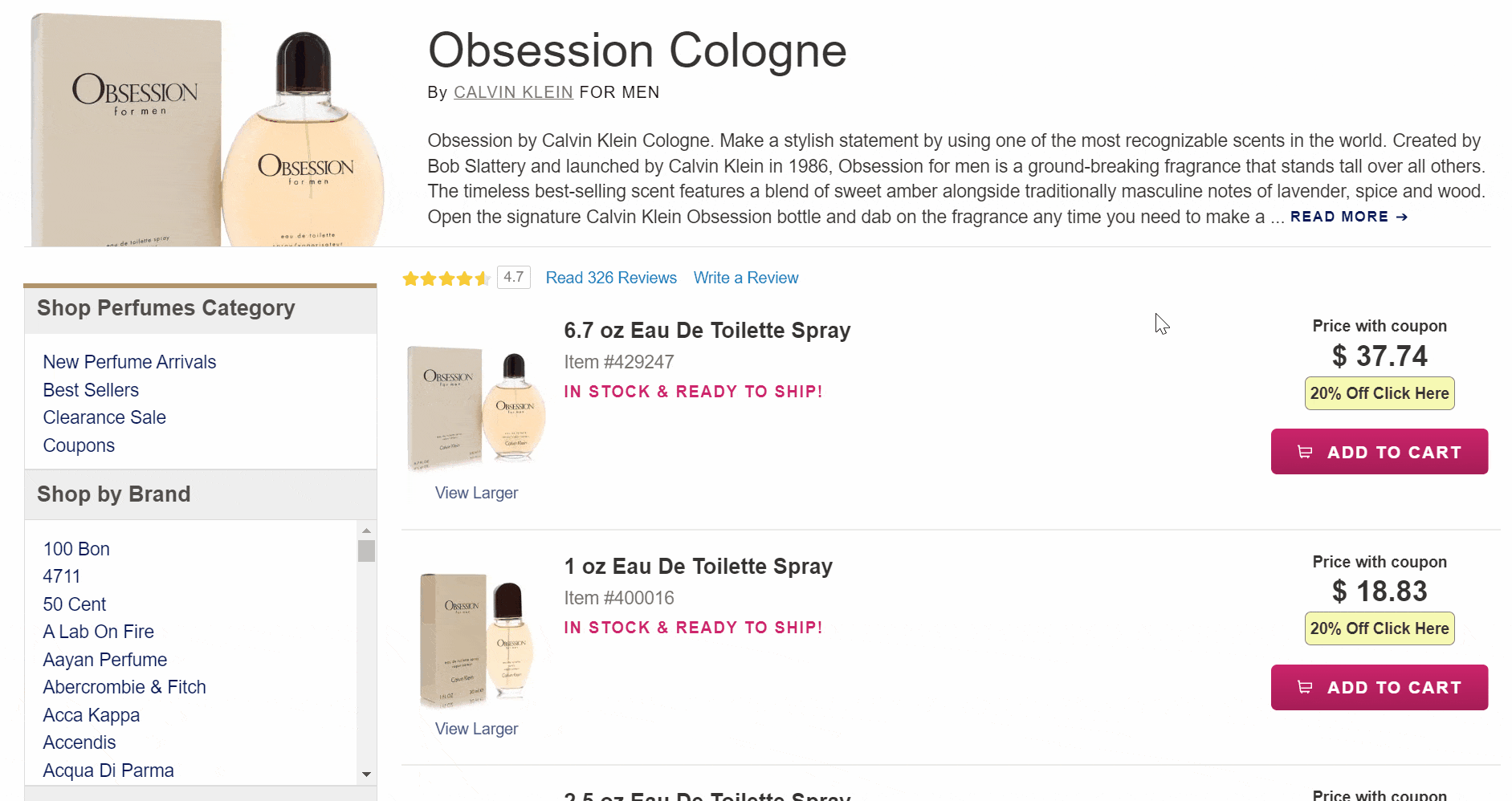 Perfume.com Coupon
