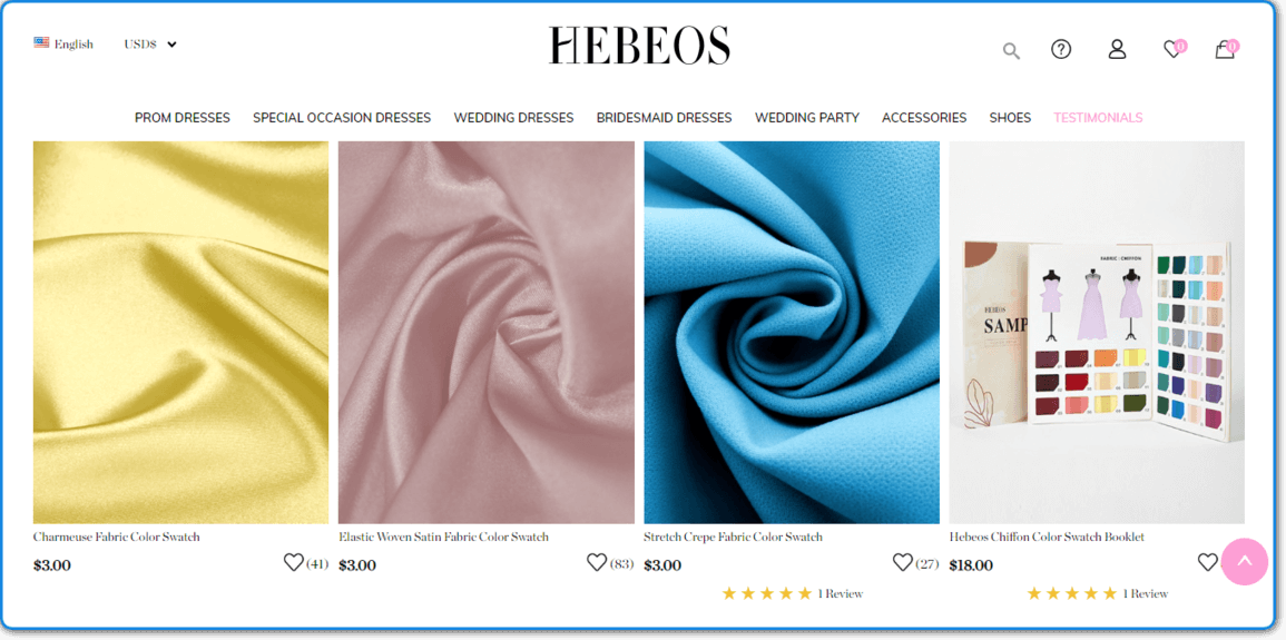 Hebeos Color Swatch