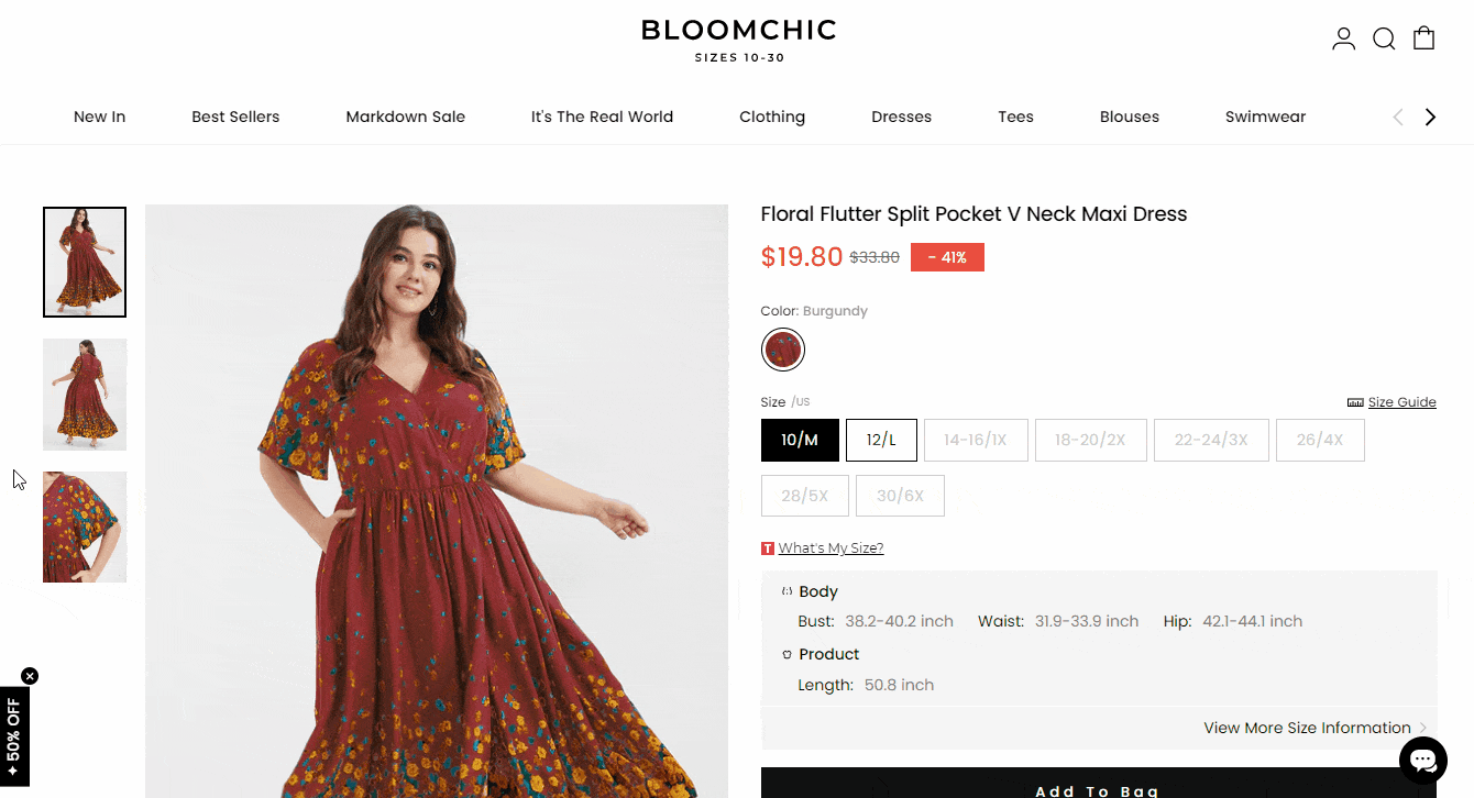 BloomChic Product Photos
