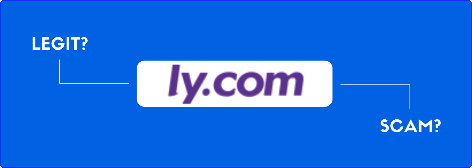 is ly.com legitimate