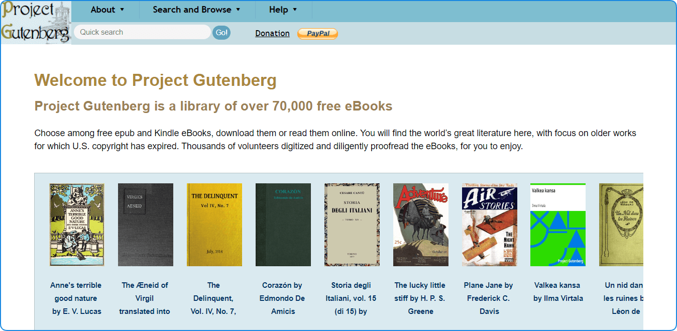 Project Gutenberg