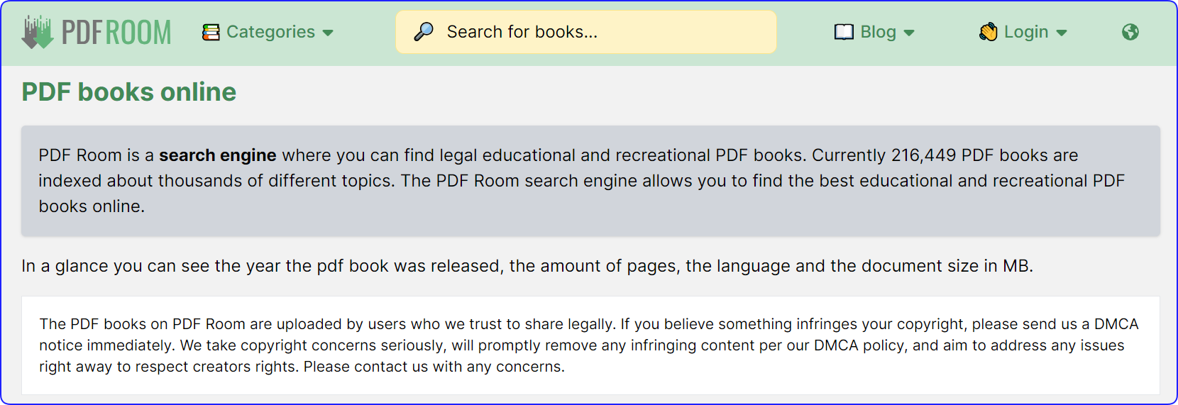 pdf room